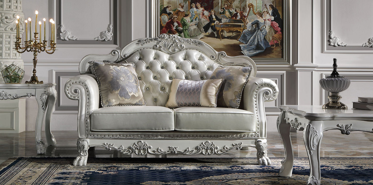 Dresden Loveseat with 3 Pillows