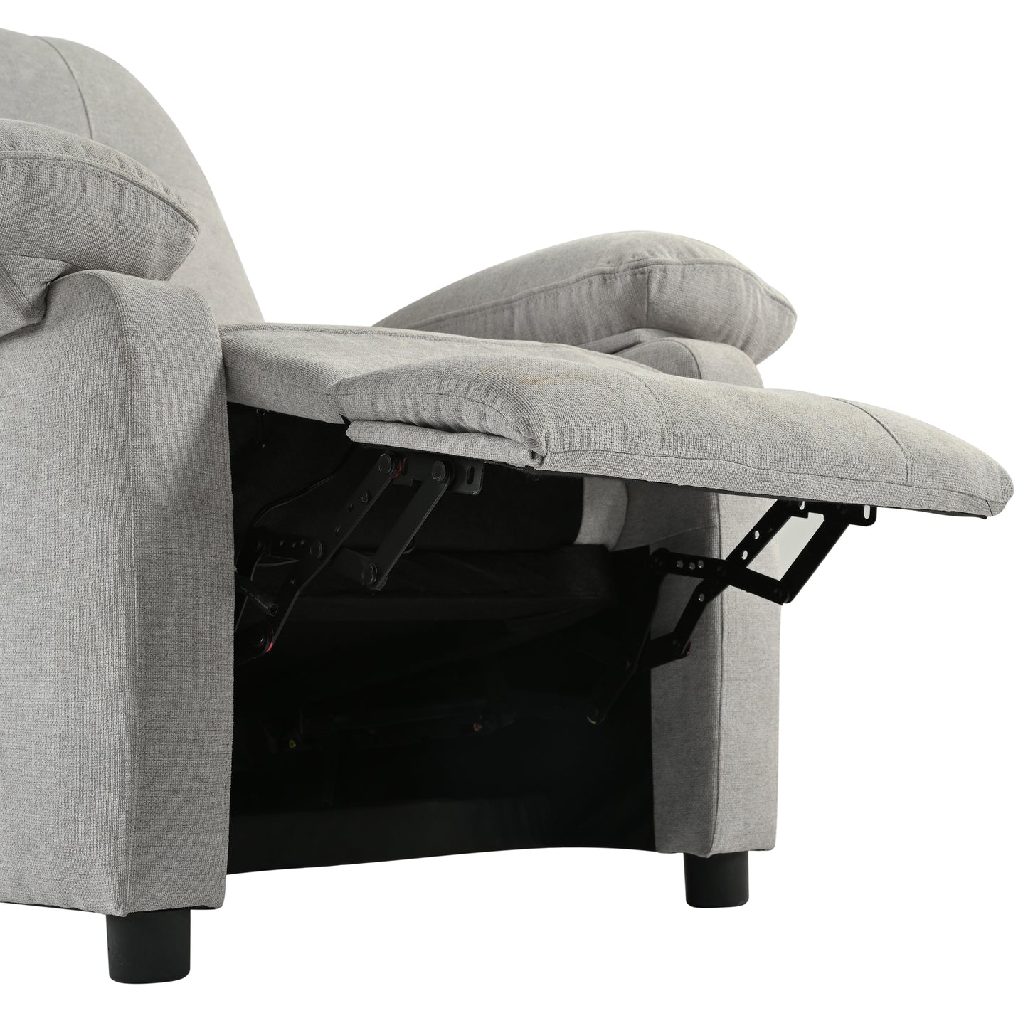 Aston Recliner Chair with Message and Heater - Gray