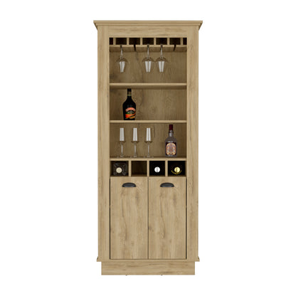 Provo Bar Cabinet - Macadamia