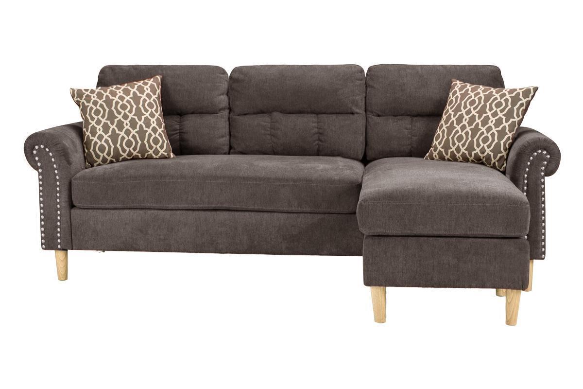 Esme Reversible Sectional Sofa Set  - Tan