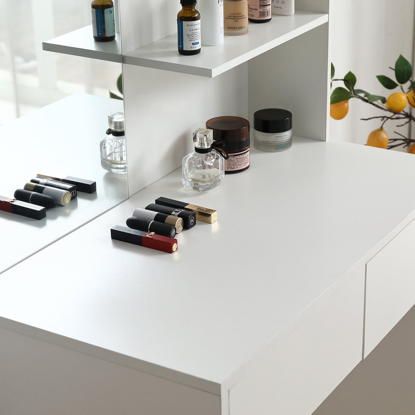 Vanity Table With Mirror