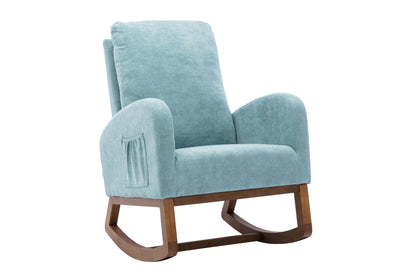 Frazer Rocking Chair - Blue