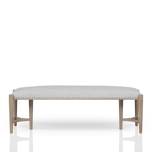 Bergen Upholstered Bench - Sand