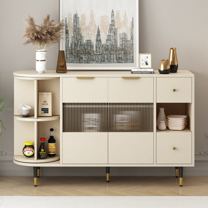 Greta Sideboard Buffet Cabinet - Beige