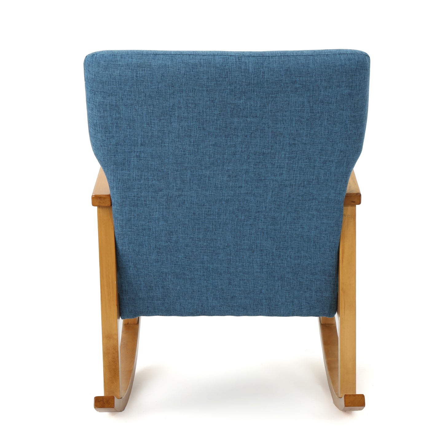 Zanna Fabric Upholstered Rocking - Blue