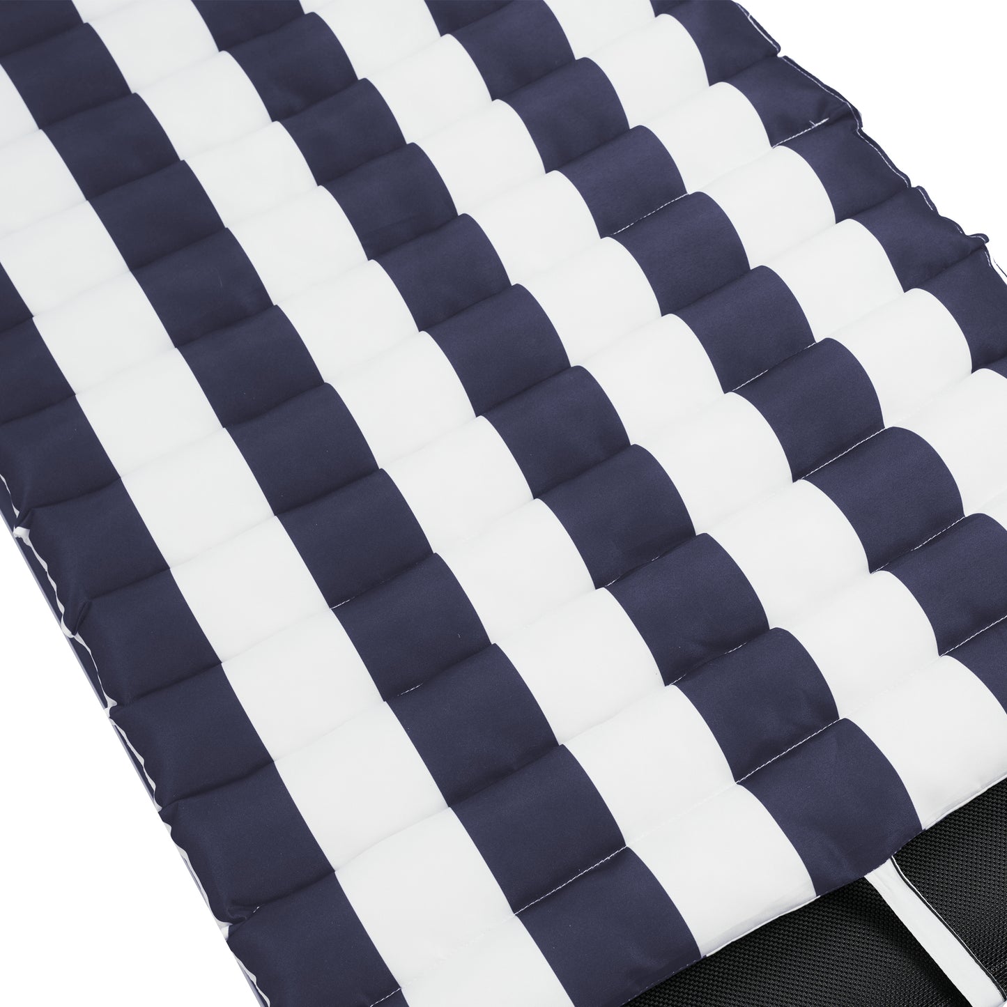 Dio Outdoor Lounge Chair Cushion Replacement (Set of 2) - Blue and White Stripes