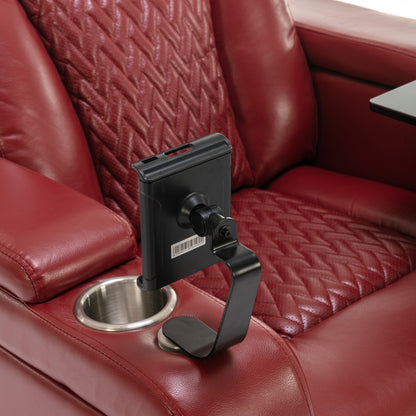 Comfort Max 270 Degree Swivel Power Recliner - Red