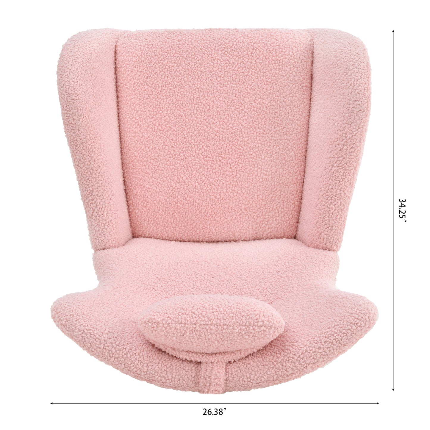 Anton Rocking Chair - Pink