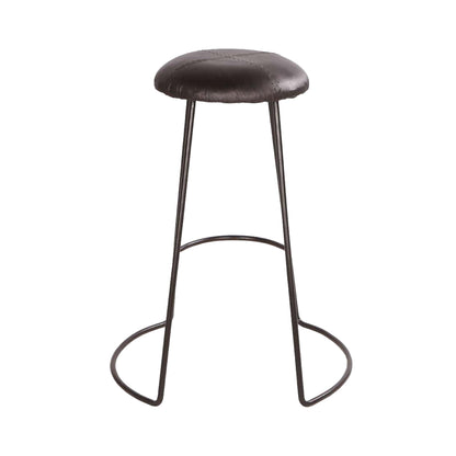 Stitch Counter Height Stool - Black