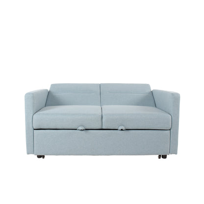 Bolton Loveseat Sleeper - Light Blue