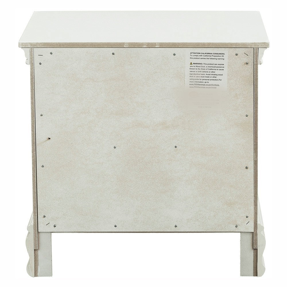 Janita Nightstand - White