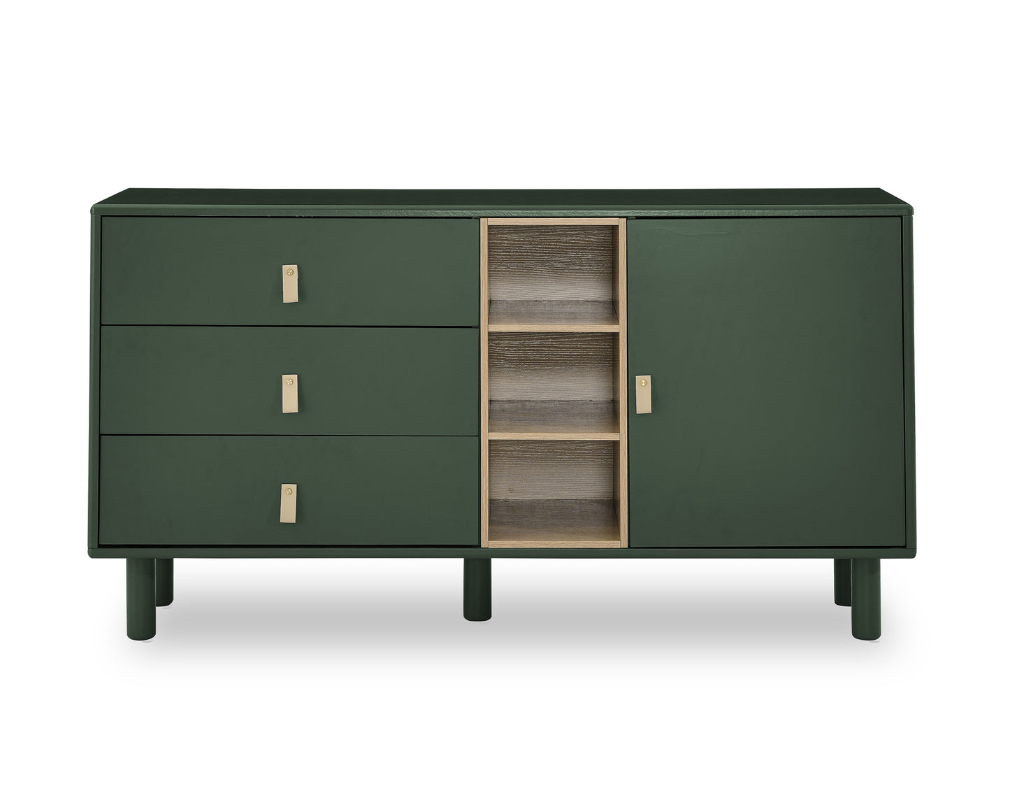 Haru Storage Wooden Cabinet - Green