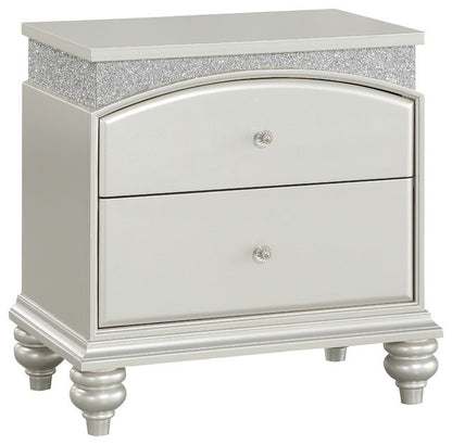 Maverick Nightstand - Platinum