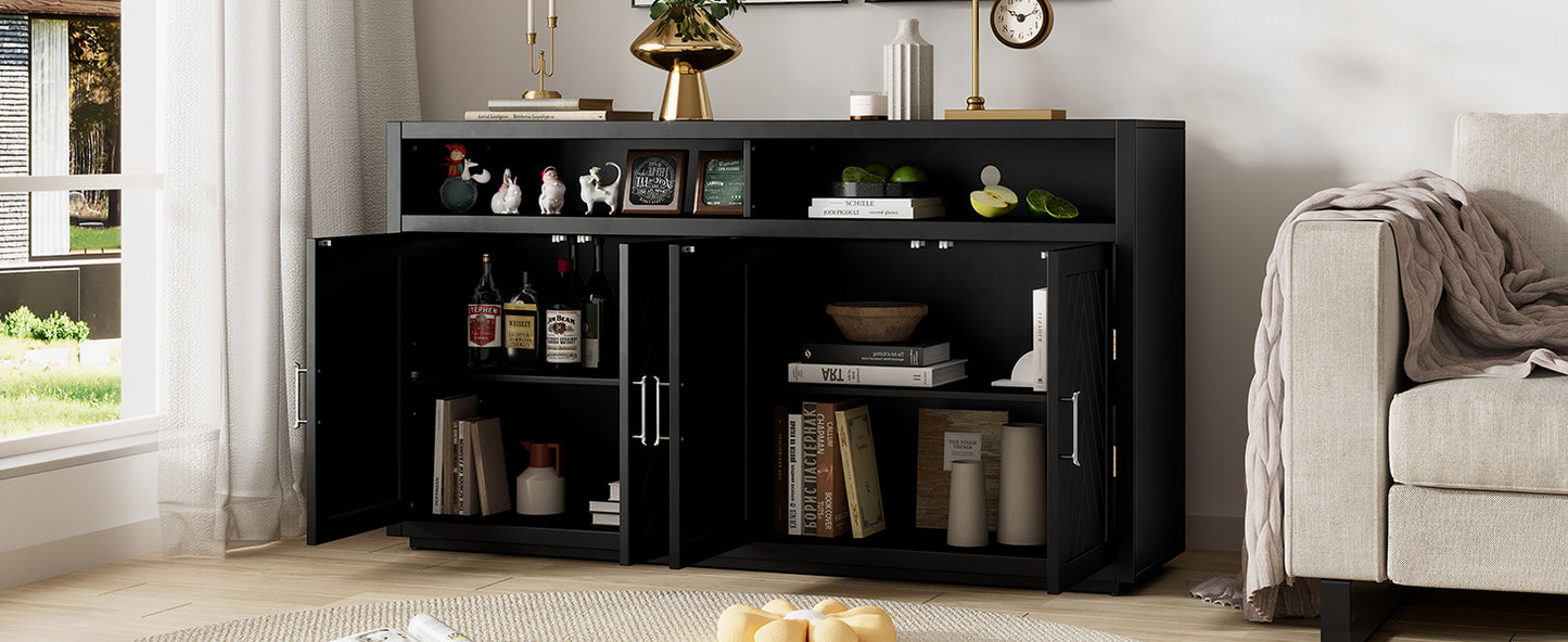 Bai Sideboard Buffet - Black