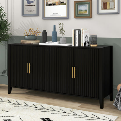 Kito Sideboard Accent Cabinet - Black