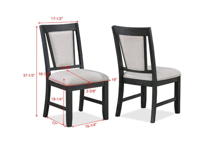 Codi Dining Chair (Set of 2)- Gray