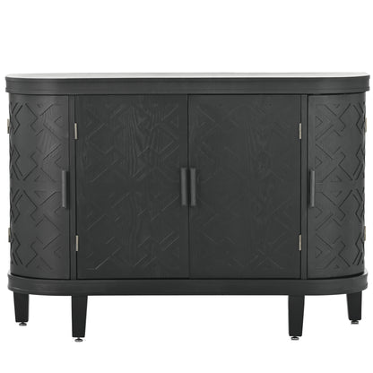 Tamra Sideboard Accent Cabinet - Black