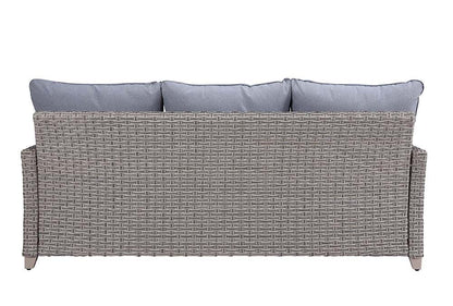 Greeley 4 Pc Patio Sofa Set - Gray