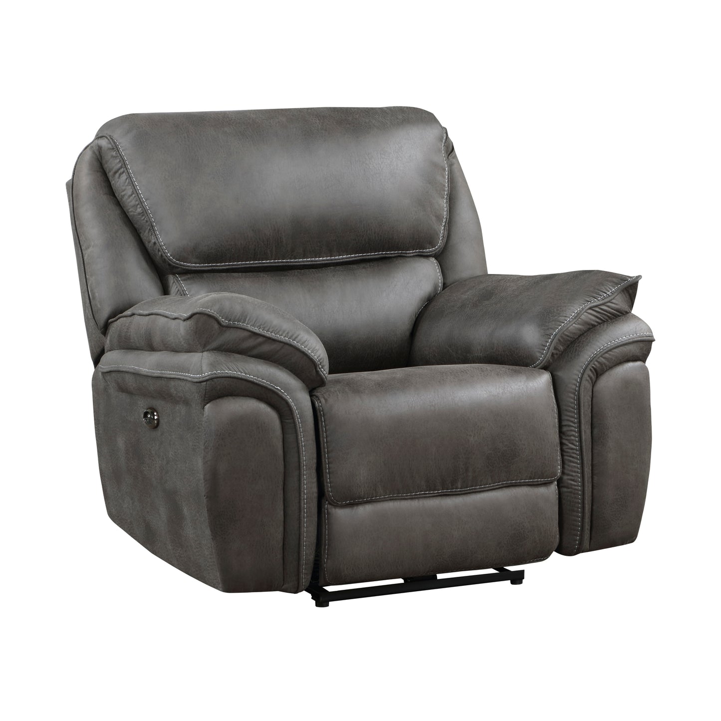 Brock Power Reclining Chair - Gray