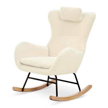 Anton Rocking Chair - Beige