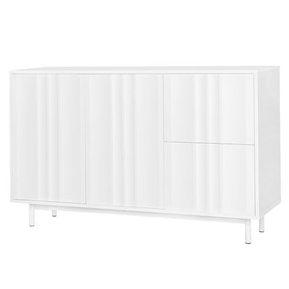 Noza Sideboard Buffet Cabinet - White