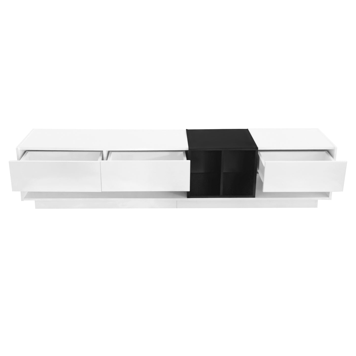 Moka Sleek TV Stand - White