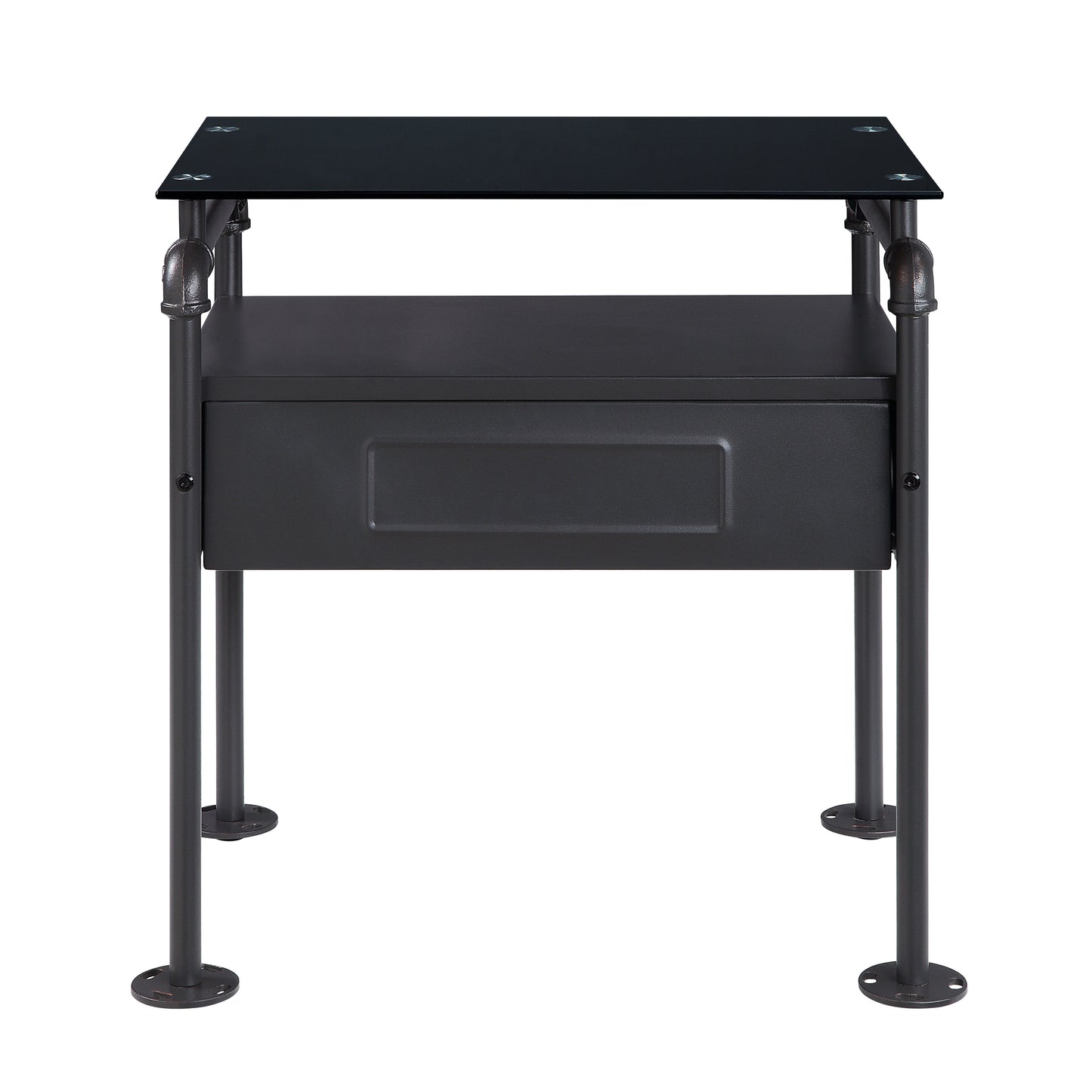 Nicipolis Nightstand - Gray