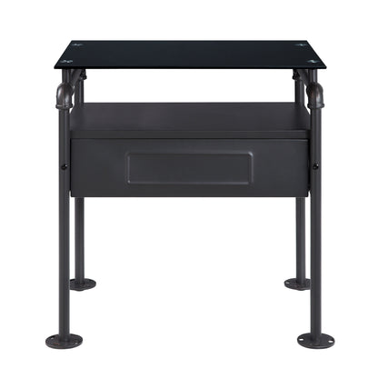 Nicipolis Nightstand - Gray