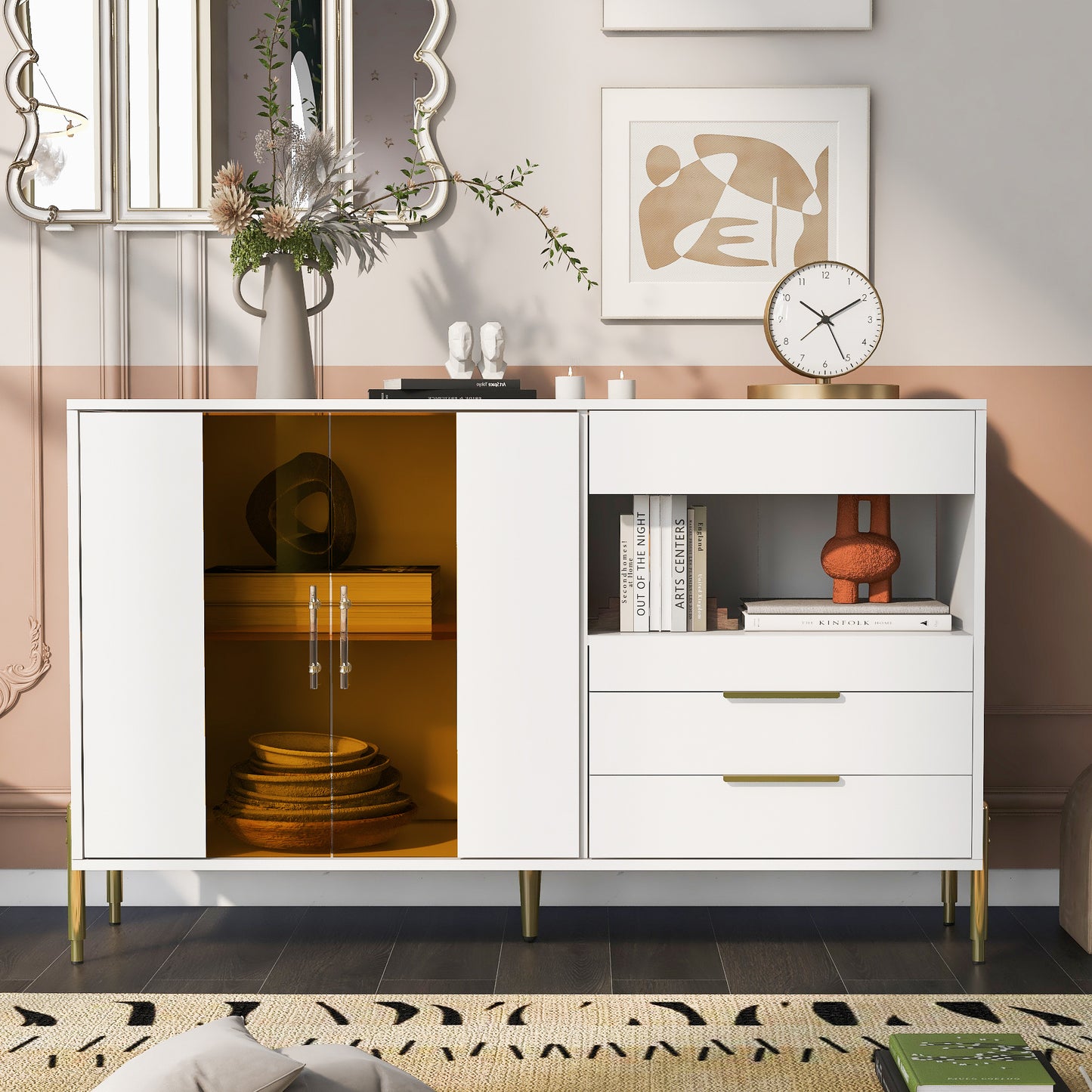 Omi Storage Cabinet - White