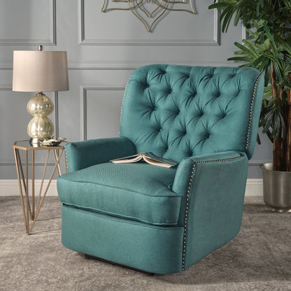 Finley Electric Recliner Chair - Teal