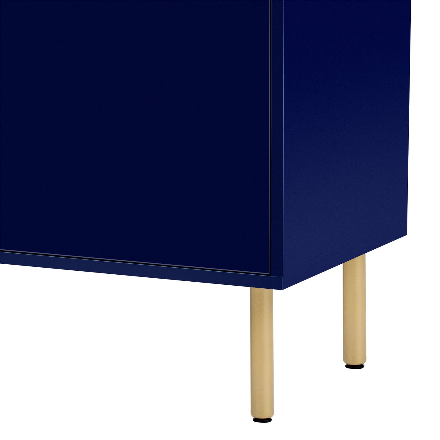 Melo Wooden Storage Cabinet - Navy Blue