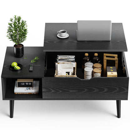 Hanna Lift Top Coffee Table - Black