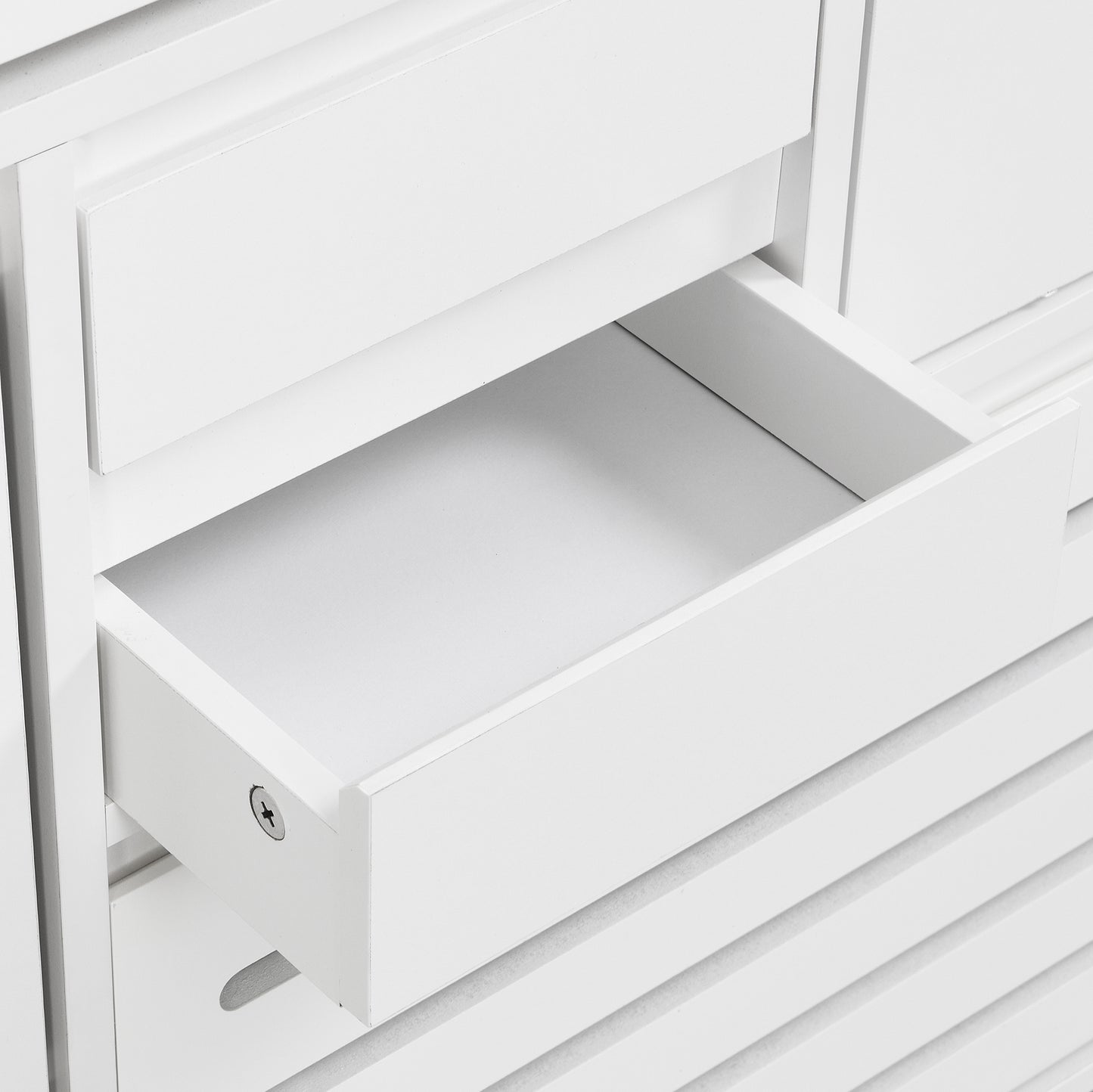 Haru Multi-Functional Shoe Cabinet - White