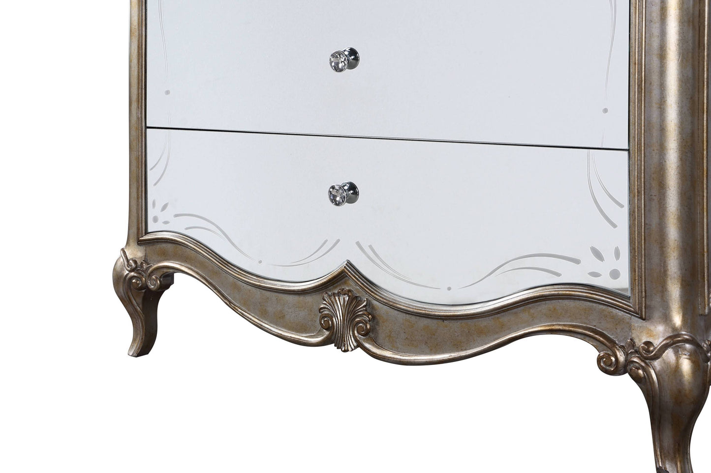 Esteban Nightstand (2 Drw) - Champagne