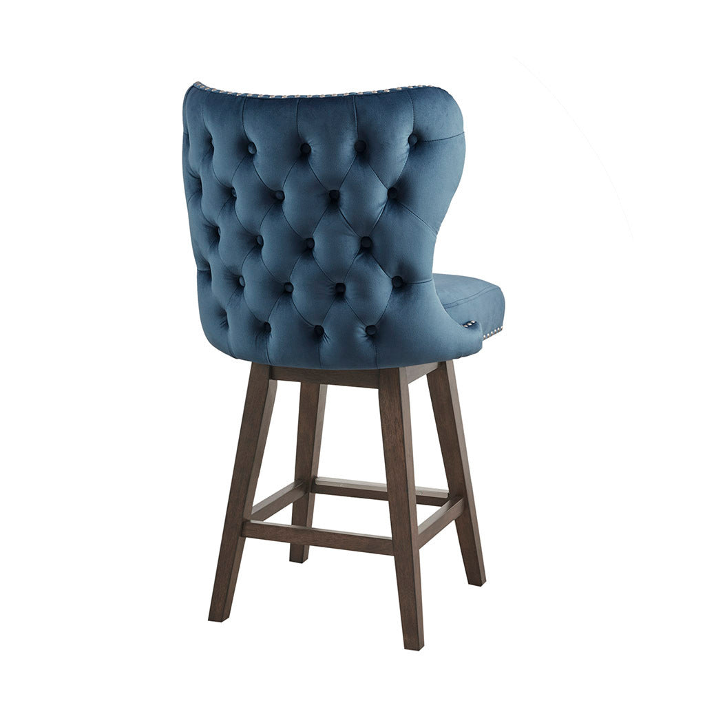 Savona Swivel Counter Stool - Blue