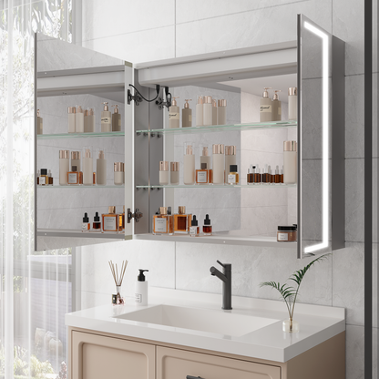 Vue Medicine Cabinet with LED Vanity Mirror