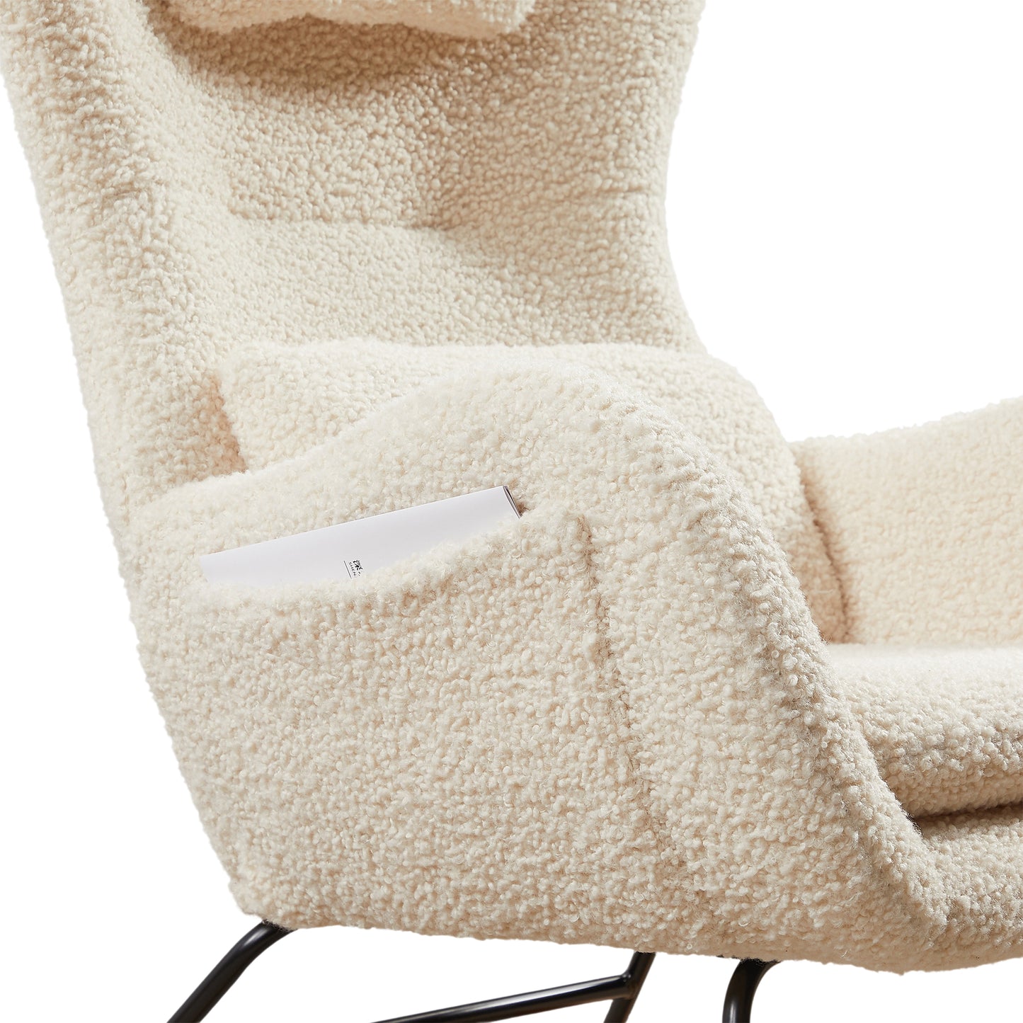 Anton II Rocking Chair - Beige