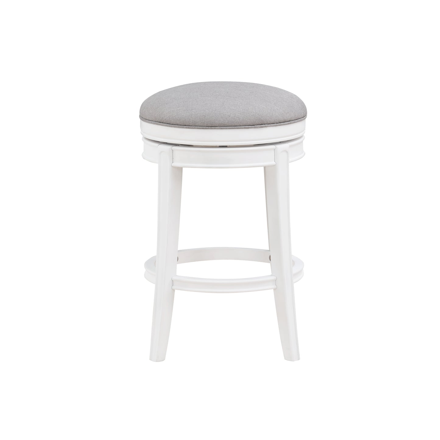 Tulip  Swivel Counter Stool - White