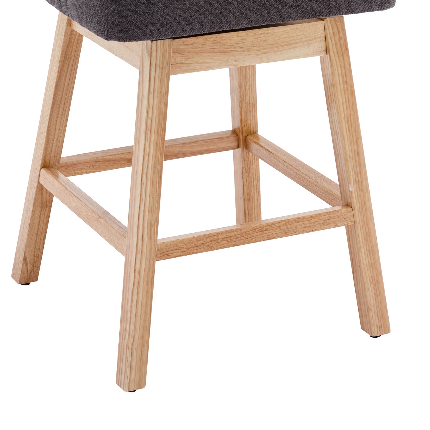 COOLMORE Bar Stools - Charcoal Set of 2