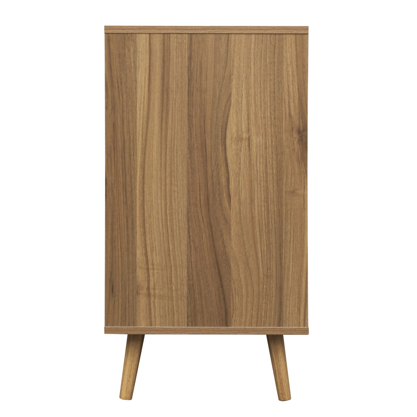 Noi 6 Drawer Dresser Wood Cabinet - Walnut