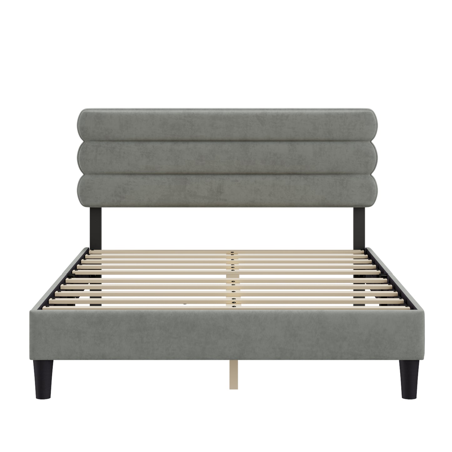 Wee Queen Size Bed Frame - Light Gray