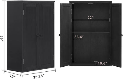 Leona Storage Cabine - Black