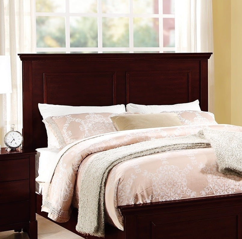 Finn Queen Size Bed - Brown