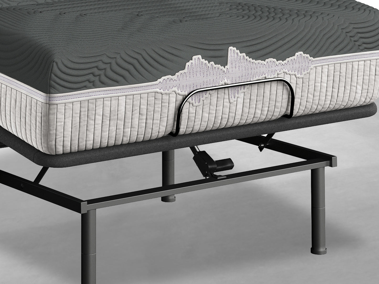 GoodVibeSleep Ease Mattress and Adjustable Base - Queen