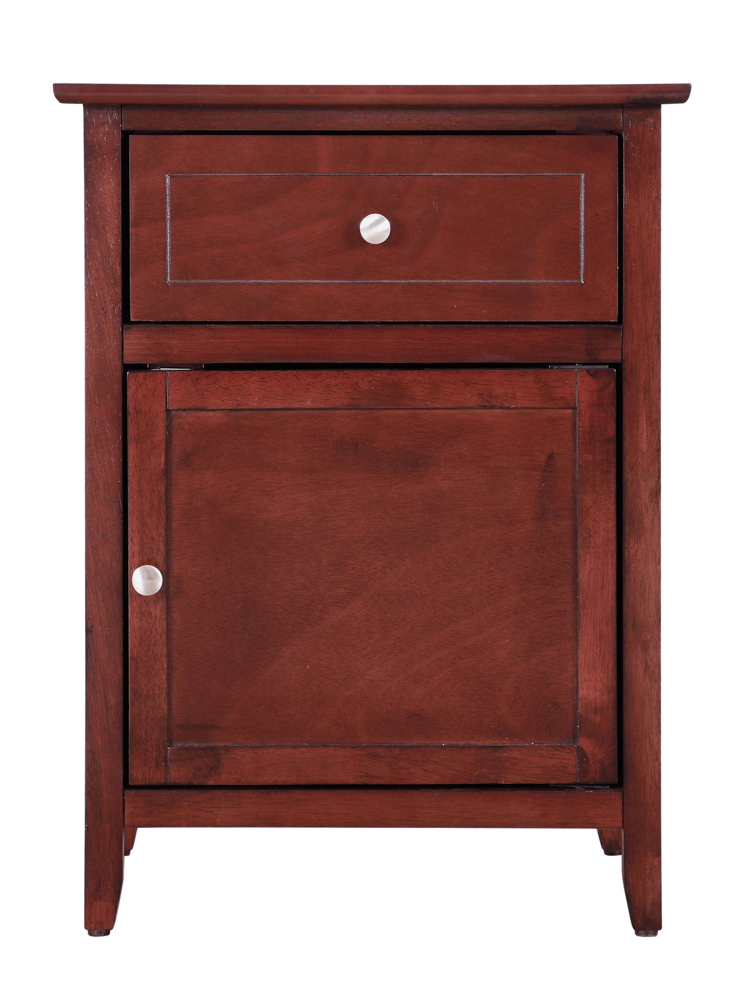 Izzy 1 Drawer 1 Door Nightstand - Cherry