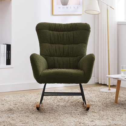 Lyons Nursery Rocking Chair - Dark Green