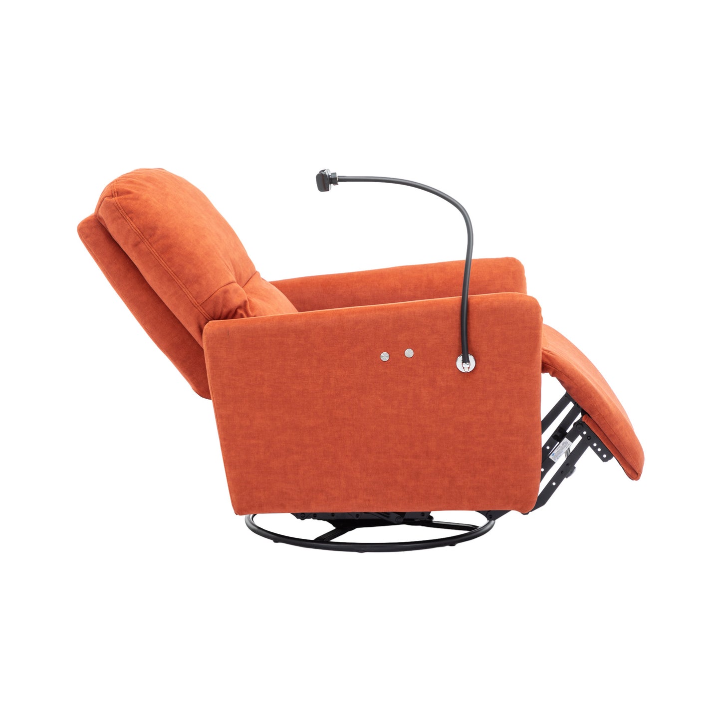 Dax Electric Rocking Motion Recliner - Orange