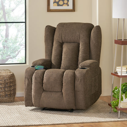 Lola Massage Recliner Chair - Brown