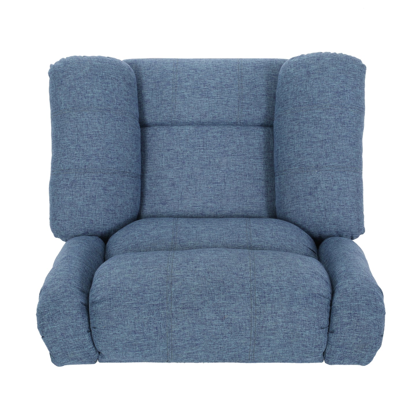 Cole Manual Recliner Chair - Navy Blue