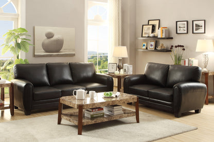 Retro Loveseat - Black